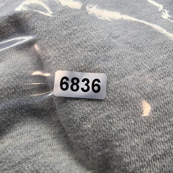 Mens Heather Grey Champion Sweatshirt Crewneck Long Sleeve Size L - Picture 8 of 8